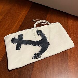 Sea Bags Wristlet made from recycled sail cloth
